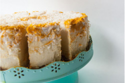 Lemon Coconut Cheesecake
