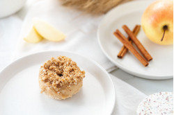 Baked Apple Crumble Donuts